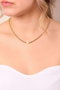 Heliophilia Silver CK9961 Collar de Oro
